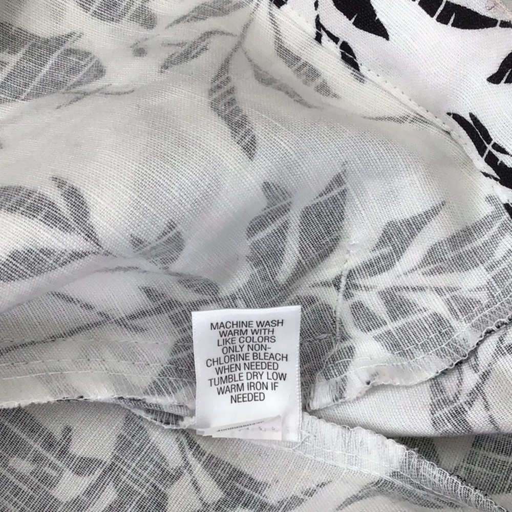 Linen patterned blazer - Picture 4 of 4